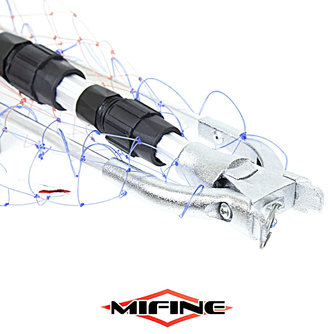 Подсачек Mifine треугольный цветная леска 05