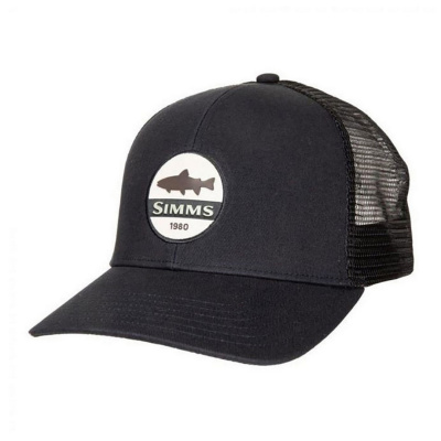 Кепка Simms Trout Patch Trucker '21 (Black)