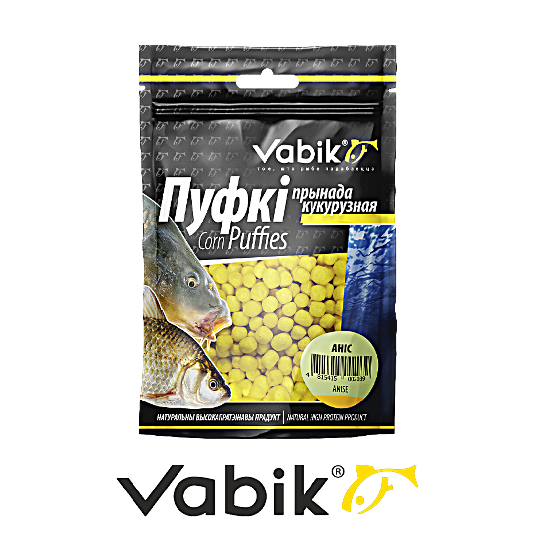 Приманка рыболовная Vabik Corn Puffies 02 анис