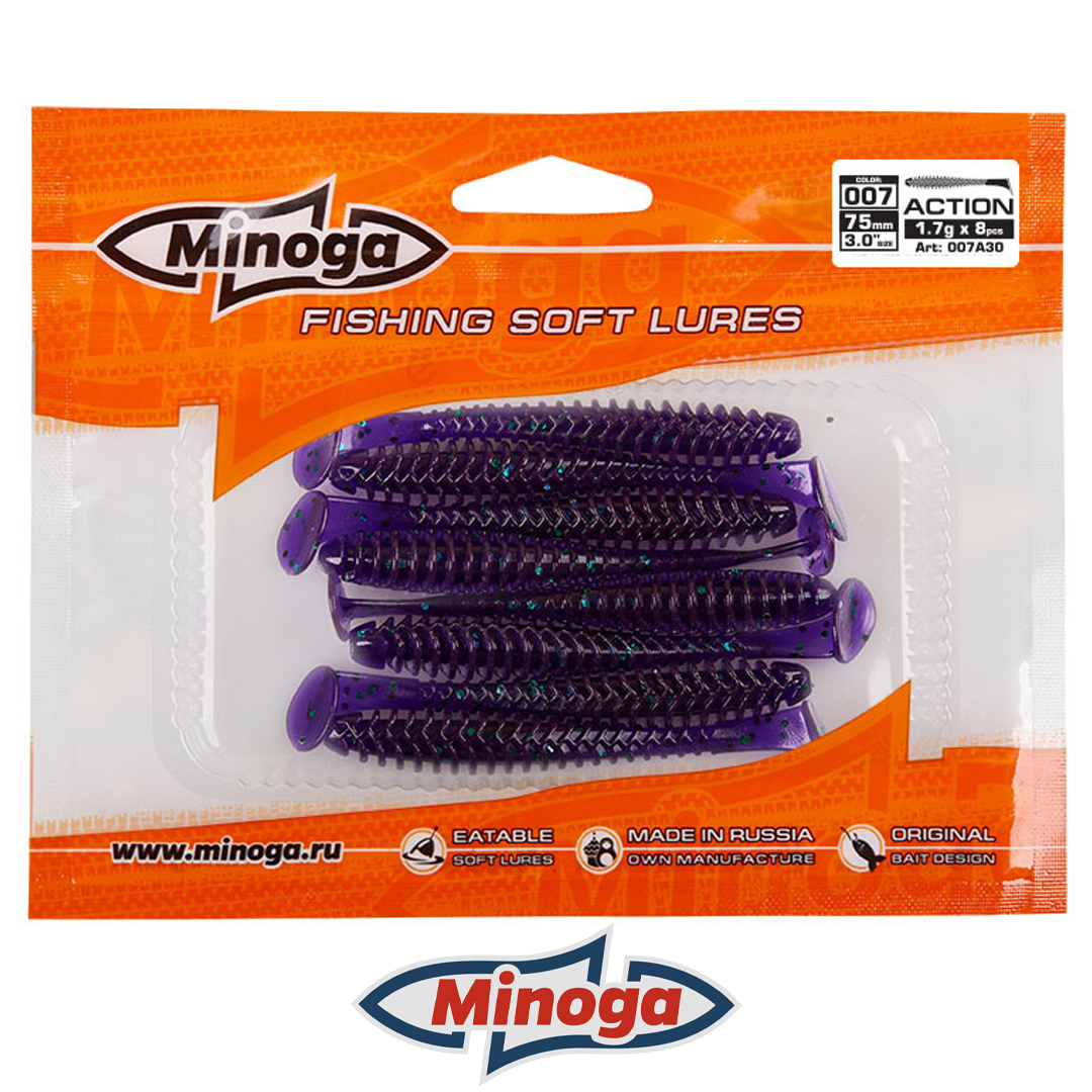 Виброхвост Minoga Action 007 2
