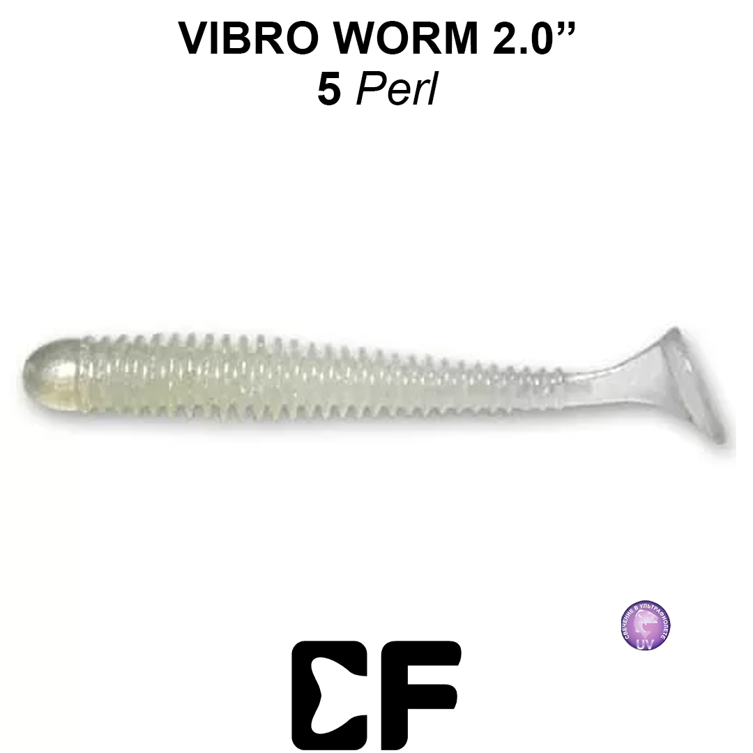 Виброхвост Crazy Fish Vibro Worm 2.0 05 0