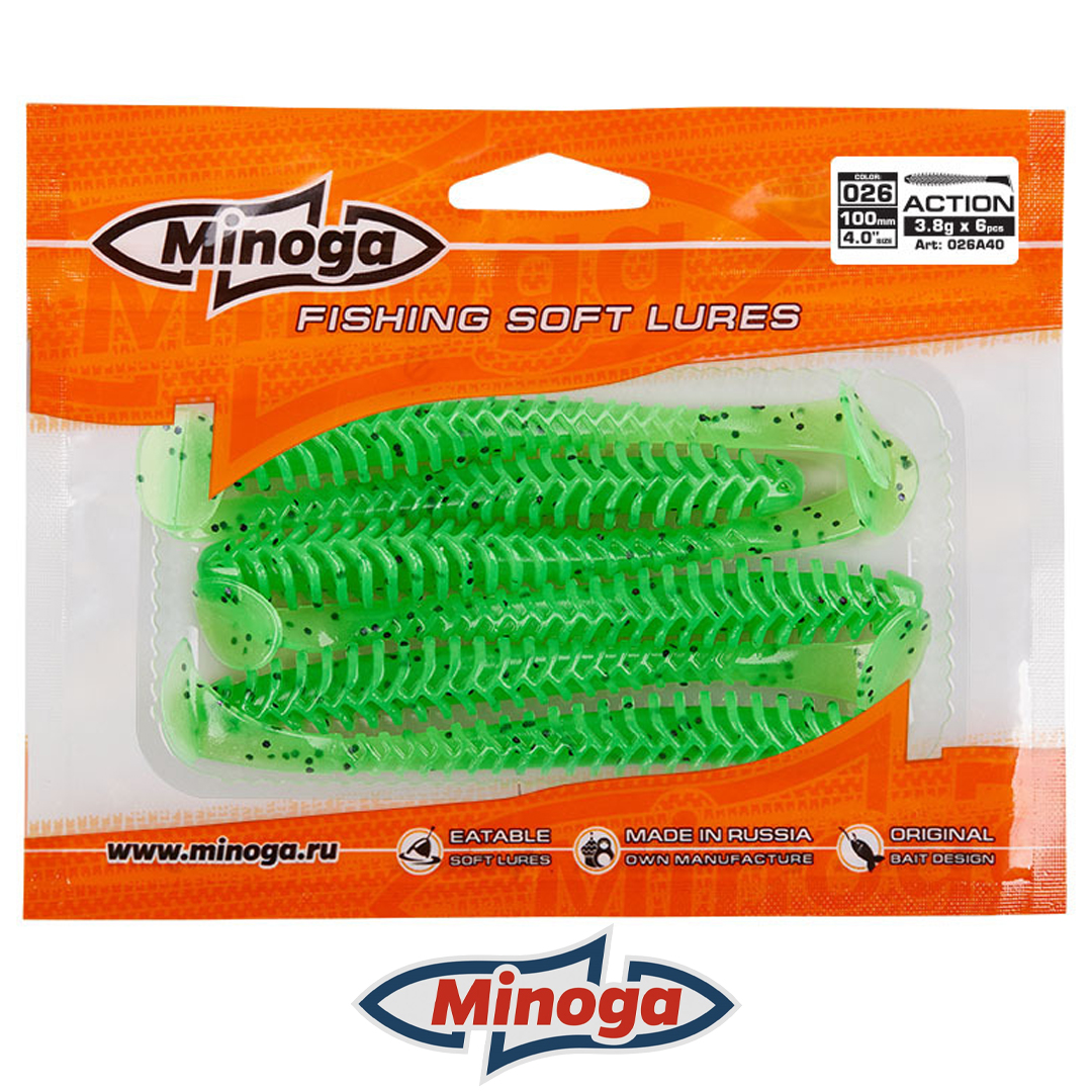 Виброхвост Minoga Action 026 3