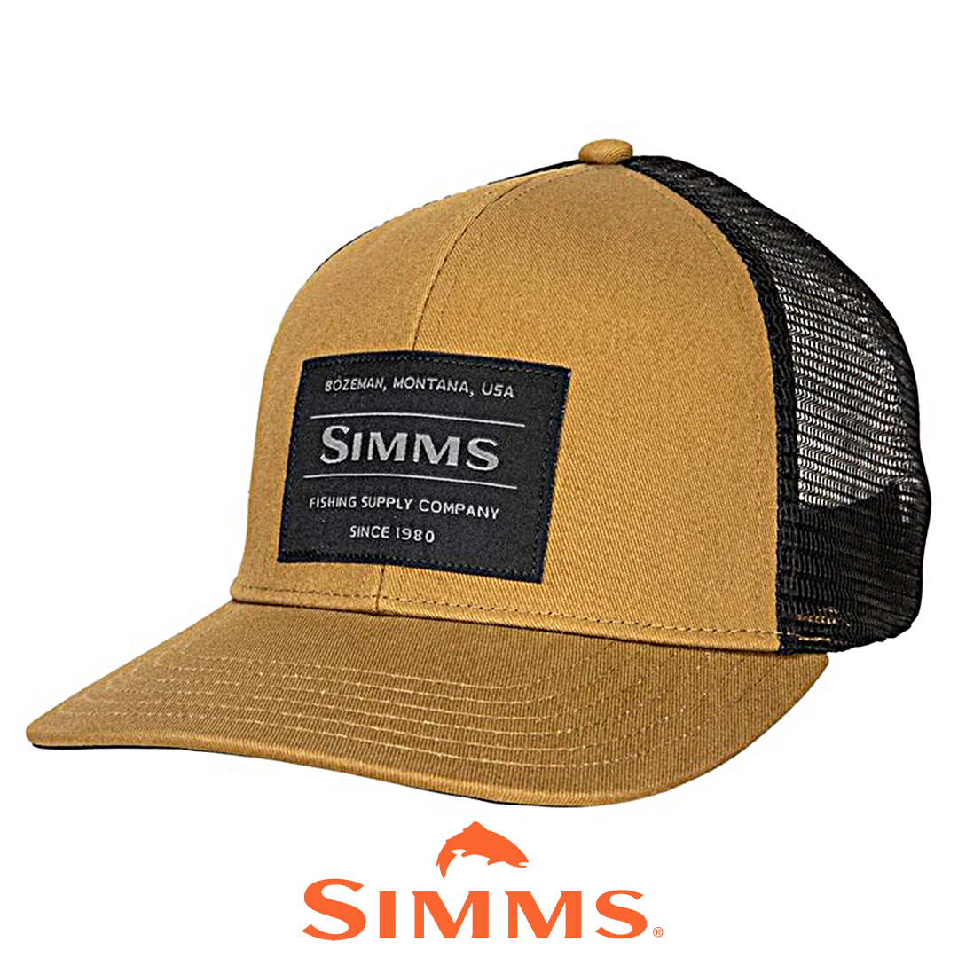 Кепка Simms Original Patch Trucker 21 (Dark Bronze) 00