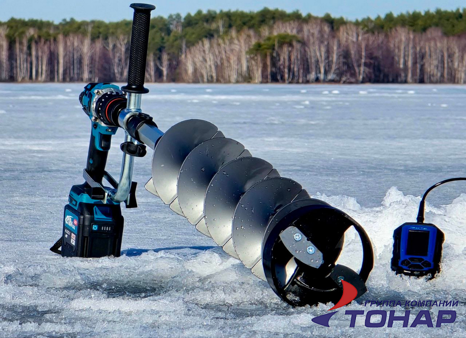 Шнек под шуруповерт Ultralite серый пластиковый 10