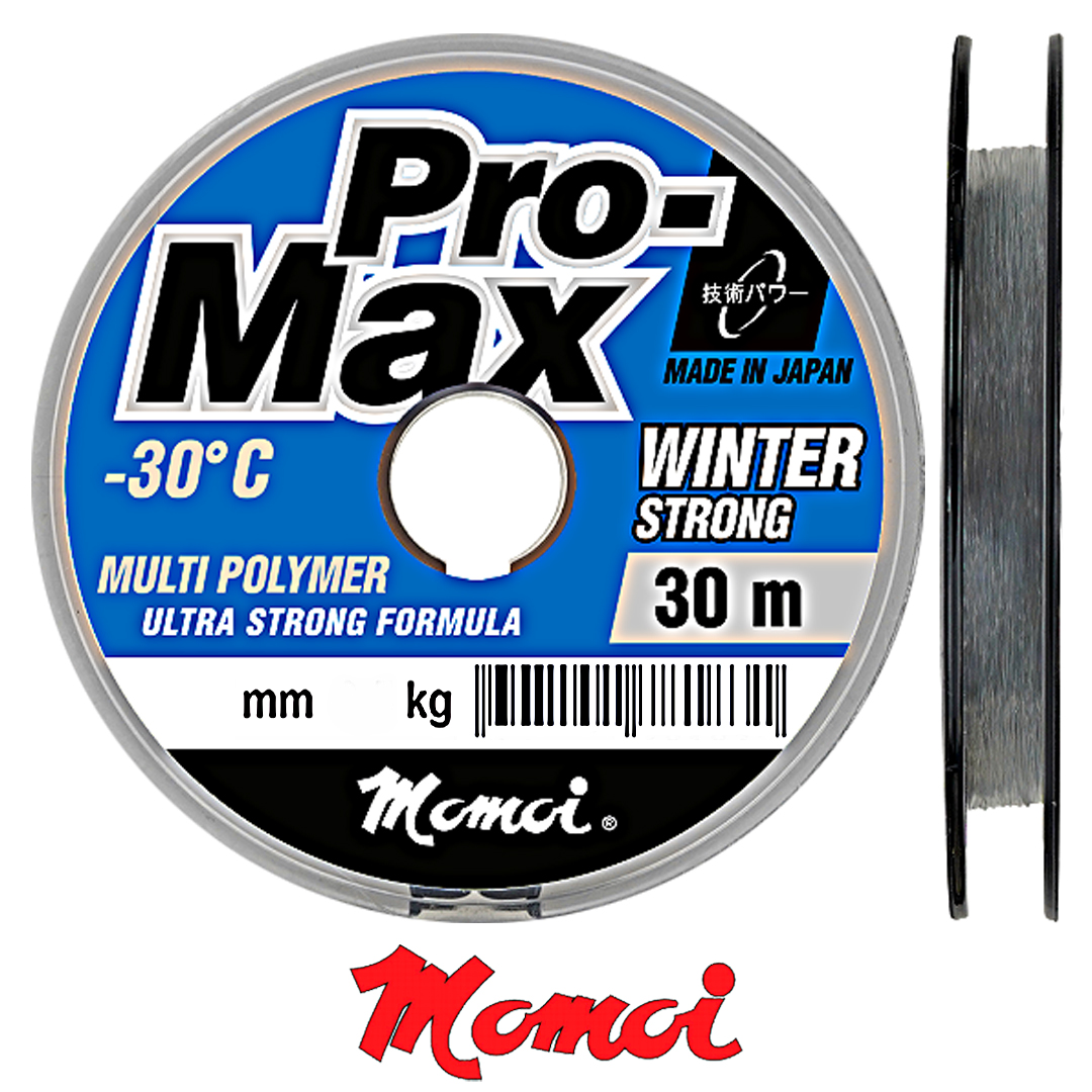 Леска Momoi Pro-Max Winter Strong 30м 01