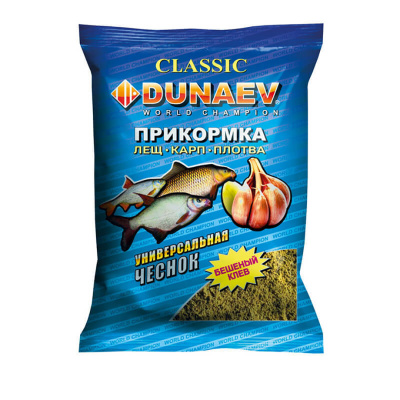 Прикормка Dunaev Classic (универсальная чеснок)