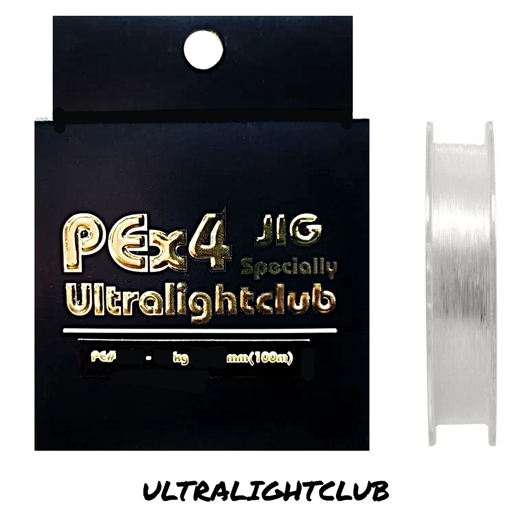 Плетеный шнур Ultralightclub Jig Specially PE X4 100м 01
