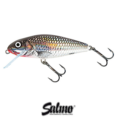 Воблер Salmo Perch 12DR (HGS holographic grey shiner)