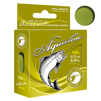 Шнур Aqua Aqualon Oliva 100m (0,12, 8,4kg)