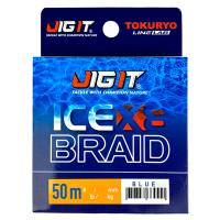 Шнур Jig-It х Tokuryo Ice Braid Х8 Blue 50m 000
