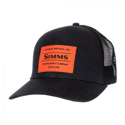 Кепка Simms Original Patch Trucker '21 (Black)