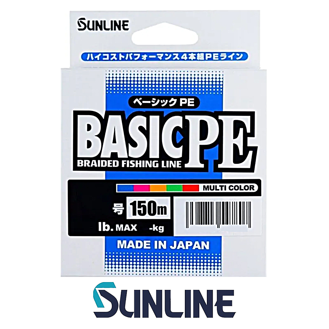 Шнур Sunline Basic PE HG Multicolor 5C 150м 00
