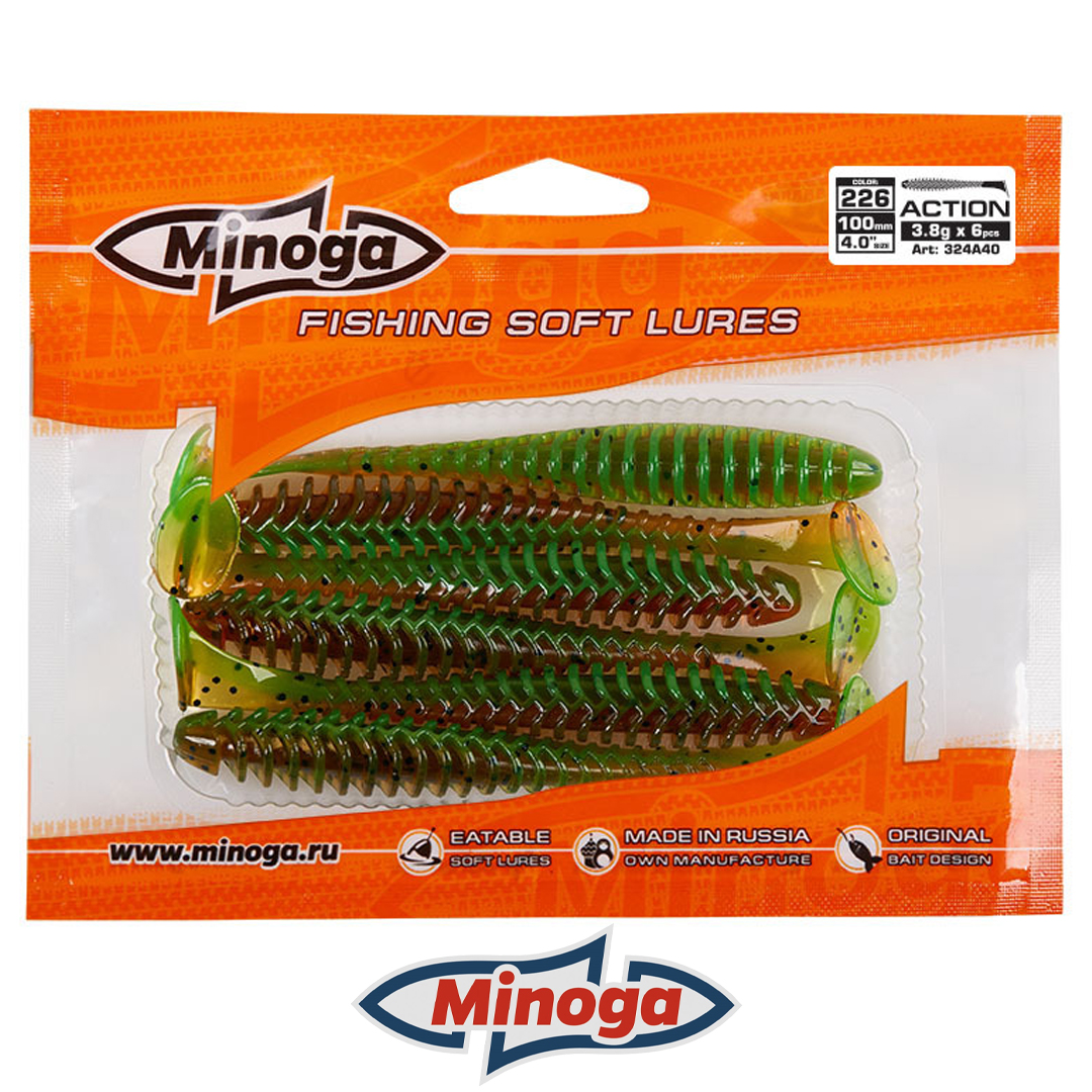 Виброхвост Minoga Action 226 3