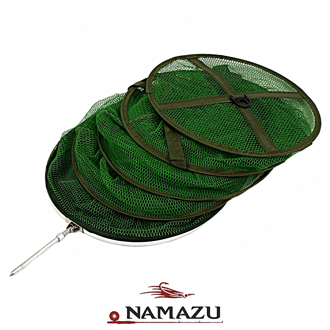 Садок Namazu береговой круглый, в чехле 03
