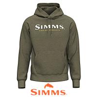 Толстовка Simms Logo Hoody (Forest) 00