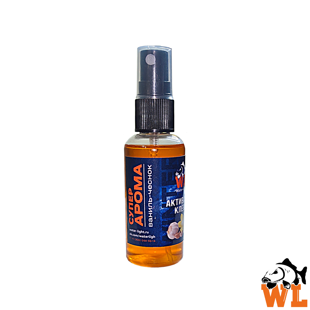 Активатор клёва Water Light Спрей ваниль чеснок 01