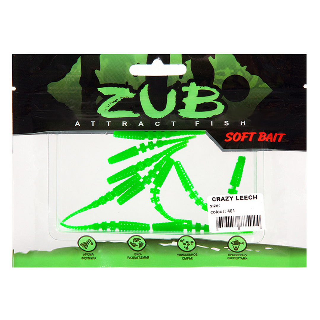 Червь ZUB Crazy Leech 2.0 401 01