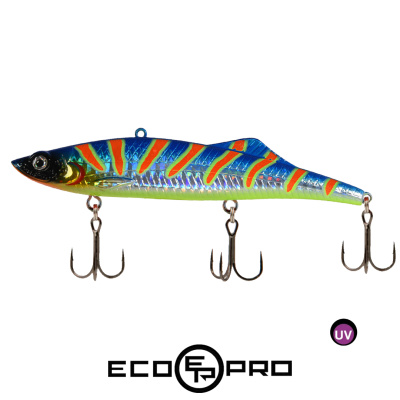 Ратлин Виб EcoPro Kuda  95 (101 UV Glow bitten shad)