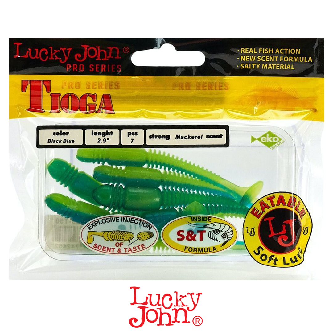 Виброхвост Lucky John Tioga 2.9 T50 1