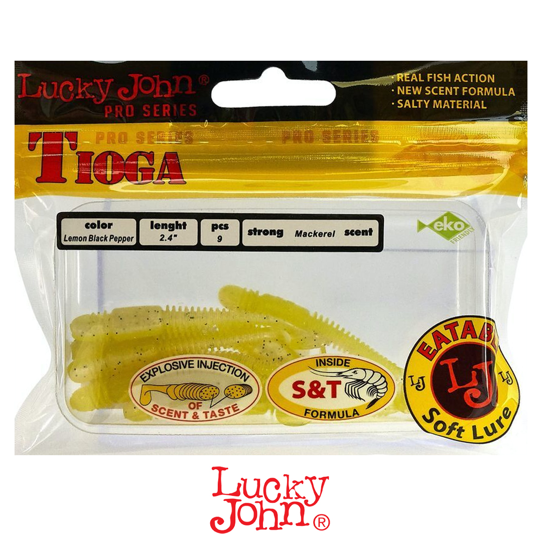 Виброхвост Lucky John Tioga 2.4 T66 1