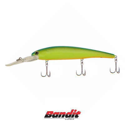 Воблер Bandit Deep Walleye (36 chartreuse blue back)