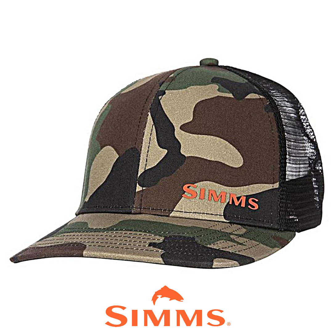 Кепка Simms ID Trucker 03 CX Woodland Camo