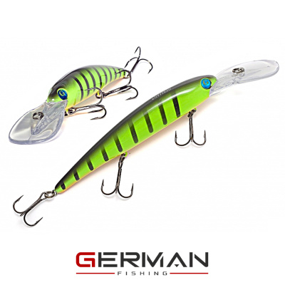 Воблер German GG Bandit 120F XDD (C235 тигр)