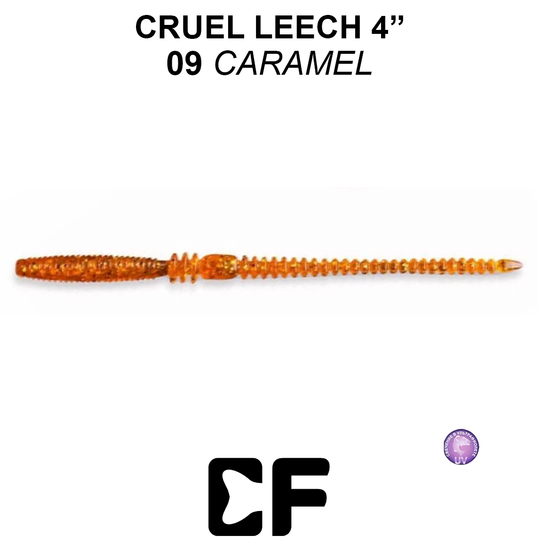 Червь Crazy Fish Cruel Leech 4.0 09 6 0