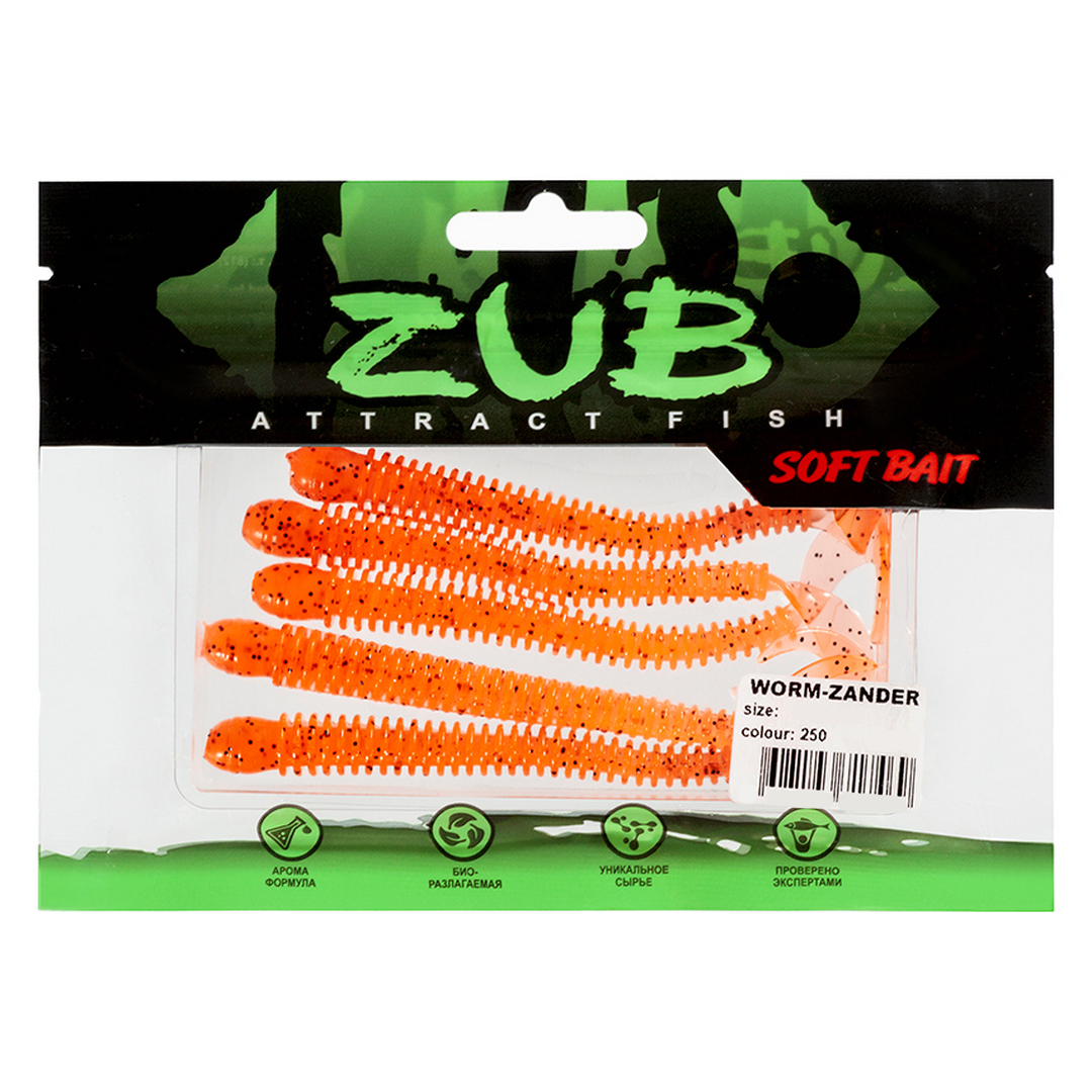Твистер ZUB Warm-Zander 4.3 250 01