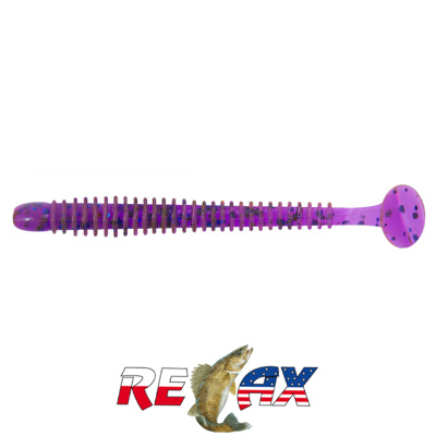 Виброхвост Relax Texas 5.0" Standart (S175 crawfish-blue glitter)