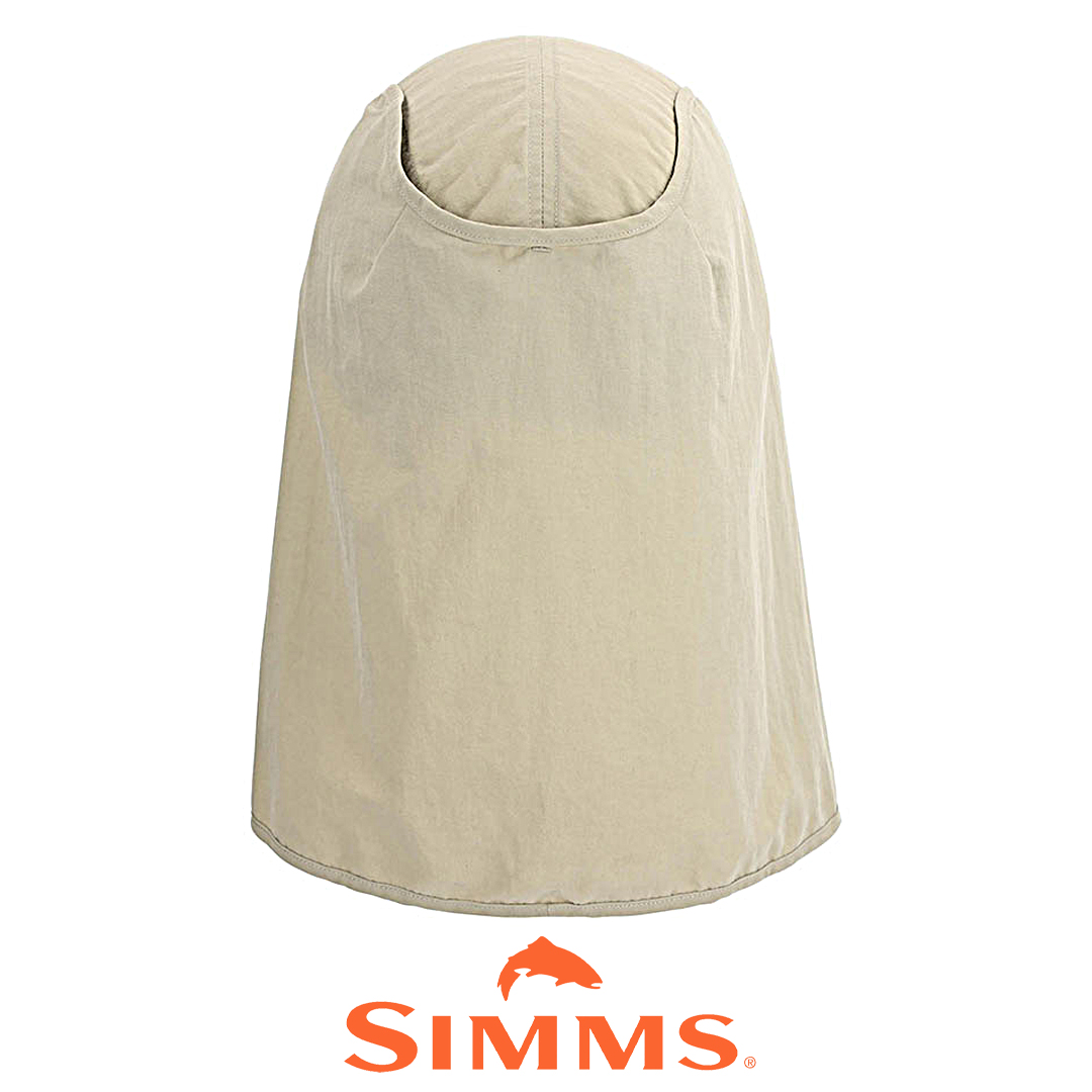 Кепка Simms Bug Stopper Sun Shield Cap (Stone, EU) 01