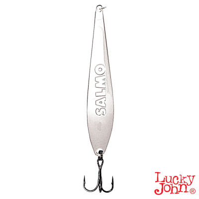 Блесна Lucky John Salmo с тройником S серебро (S- 1, 31мм 1,5гр.)