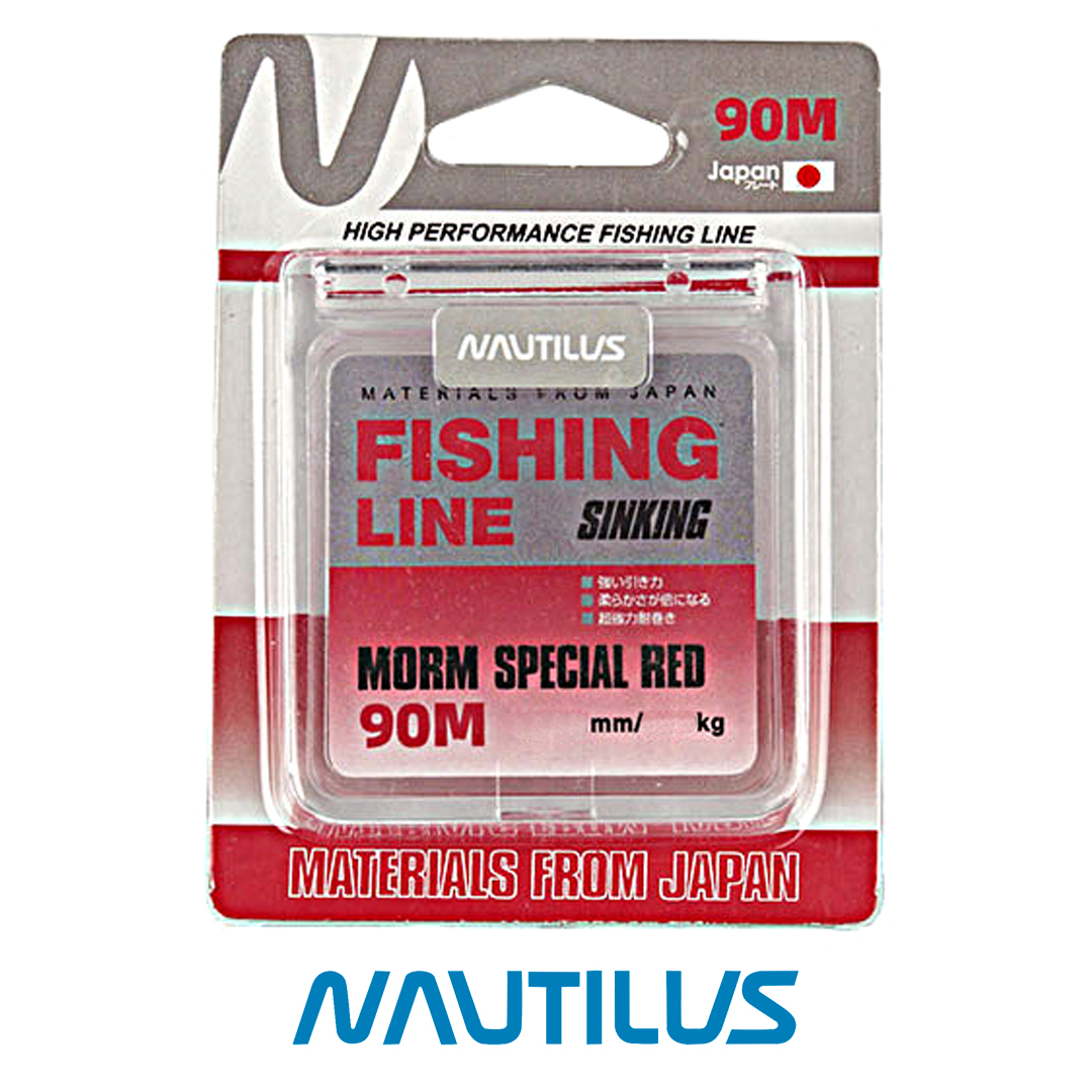 Леска Nautilus Toray Morm Special Red 90м 00