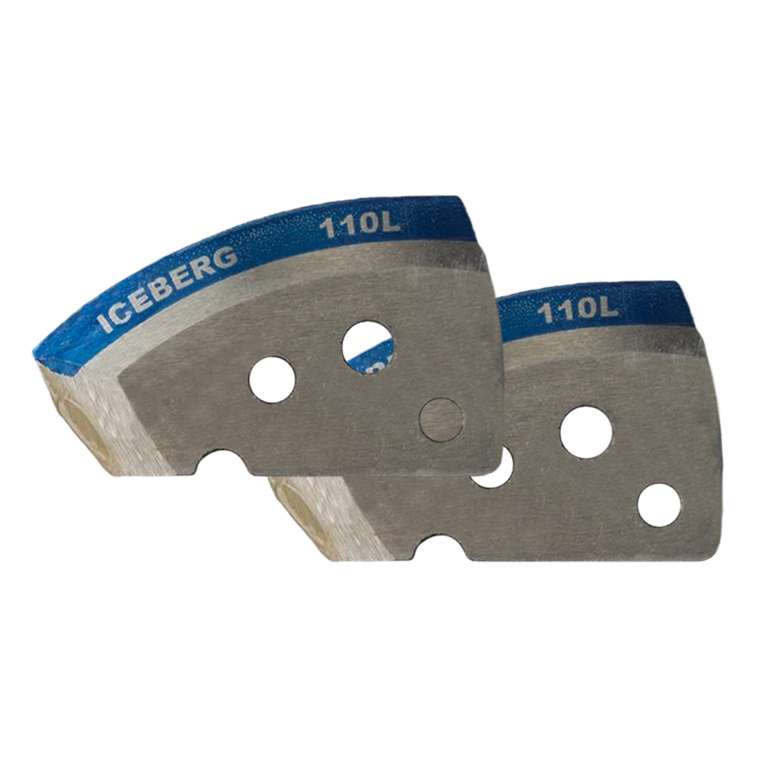 Ножи для ледобура Iceberg левые Мокрый лед 02