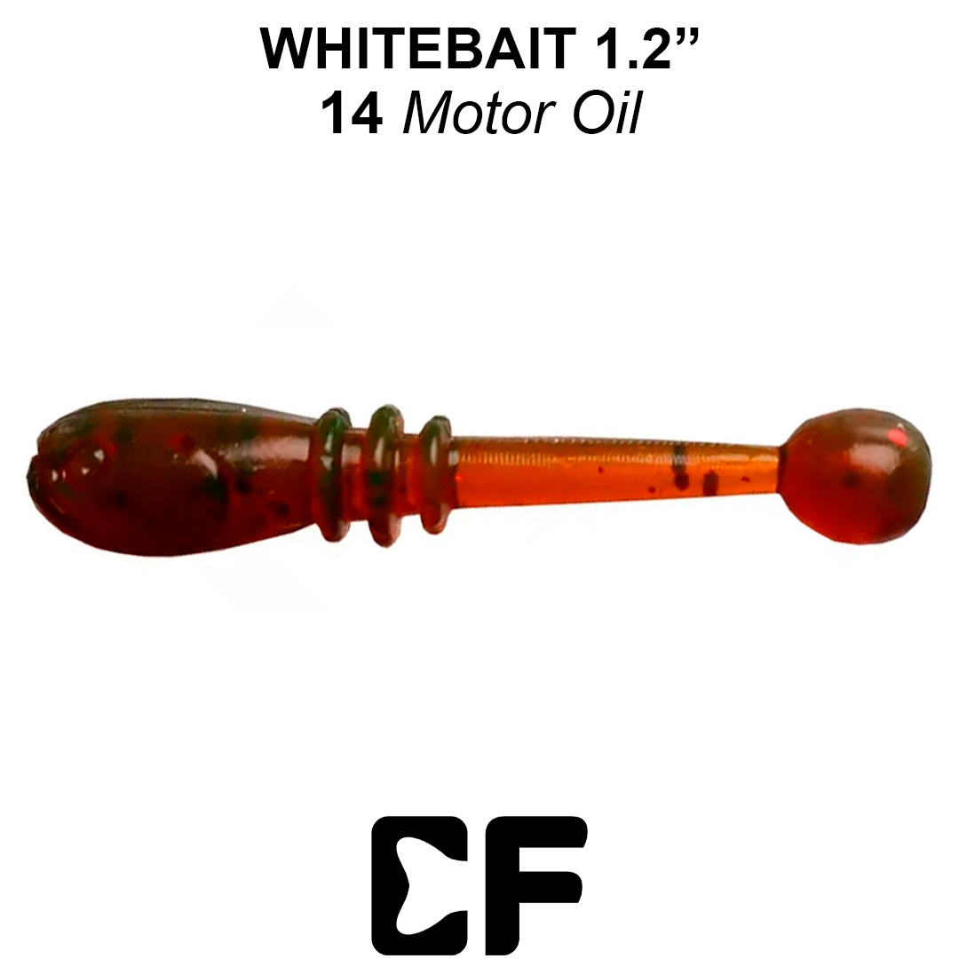 Слаг Crazy Fish Whitebait 1.2 14 0