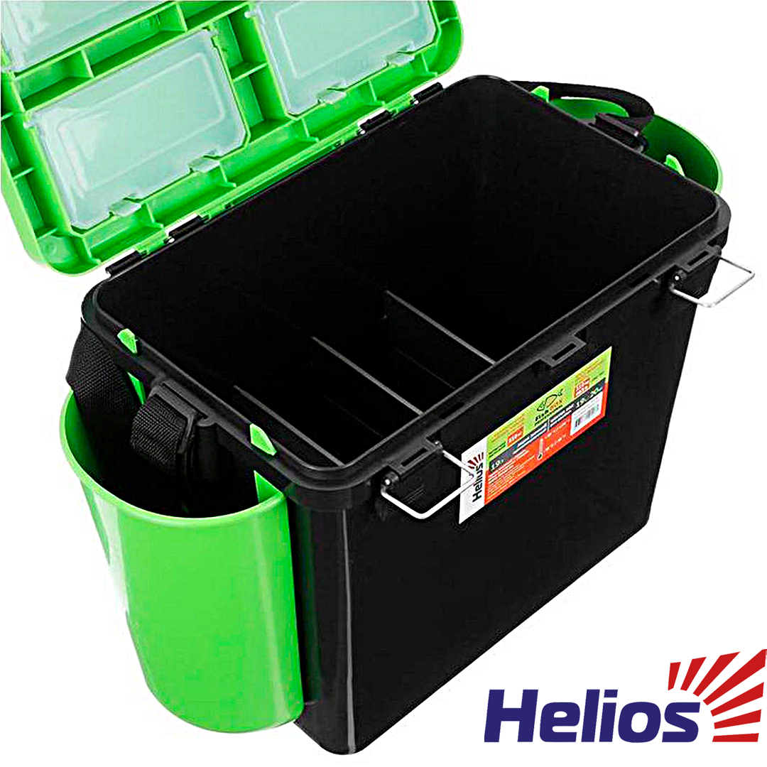Ящик зима Helios FishBox односекционный 19L 17