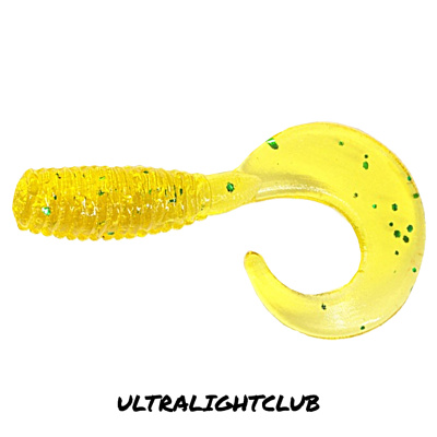 Твистер Ultralightclub Tvist 0,8" (008 янтарь)
