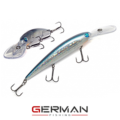 Воблер German GG Bandit 120F XDD (C213 битое стекло)