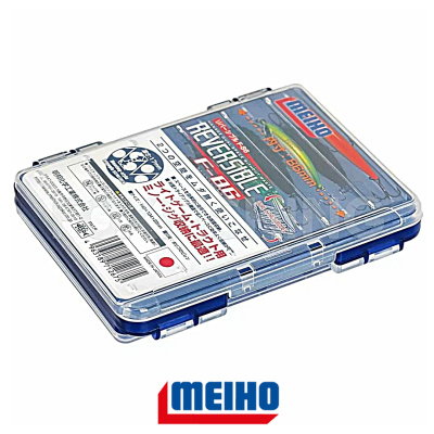 Коробка Meiho Reversible F-86 (140×104×22мм, 2стор.12отд.)