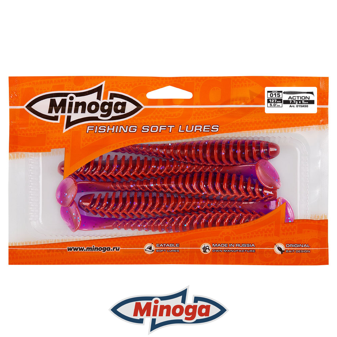 Виброхвост Minoga Action 015 3