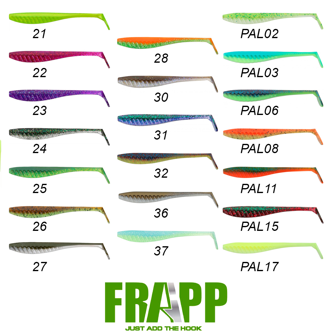 Виброхвост Frapp Hustle minnow 00