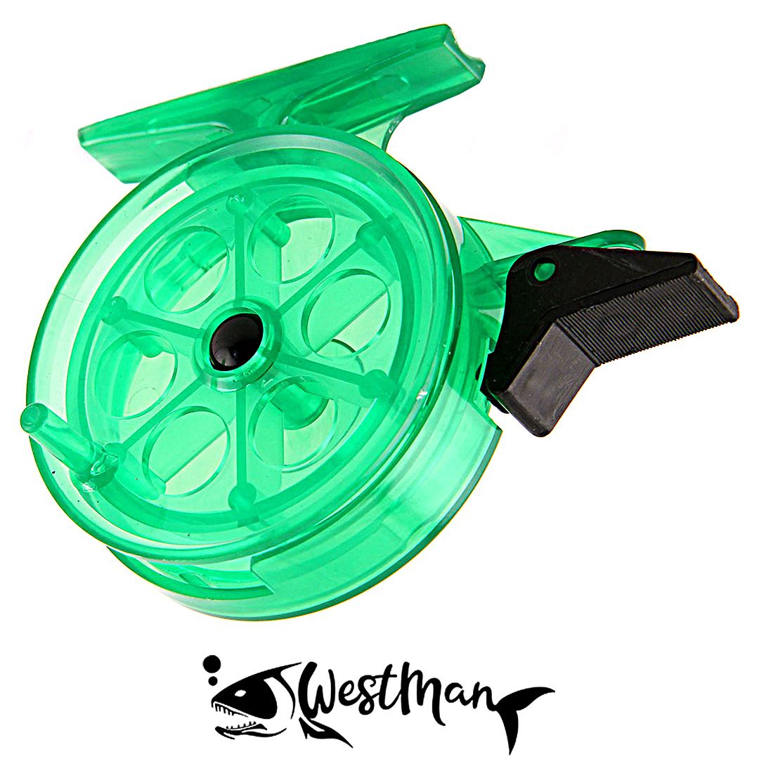 Катушка проводочная Westman АБС с клавишей 01