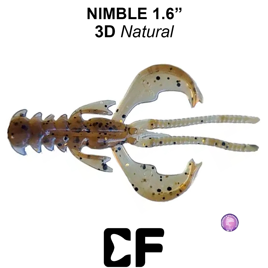 Рак Crazy Fish Nimble 1.6 3d 0