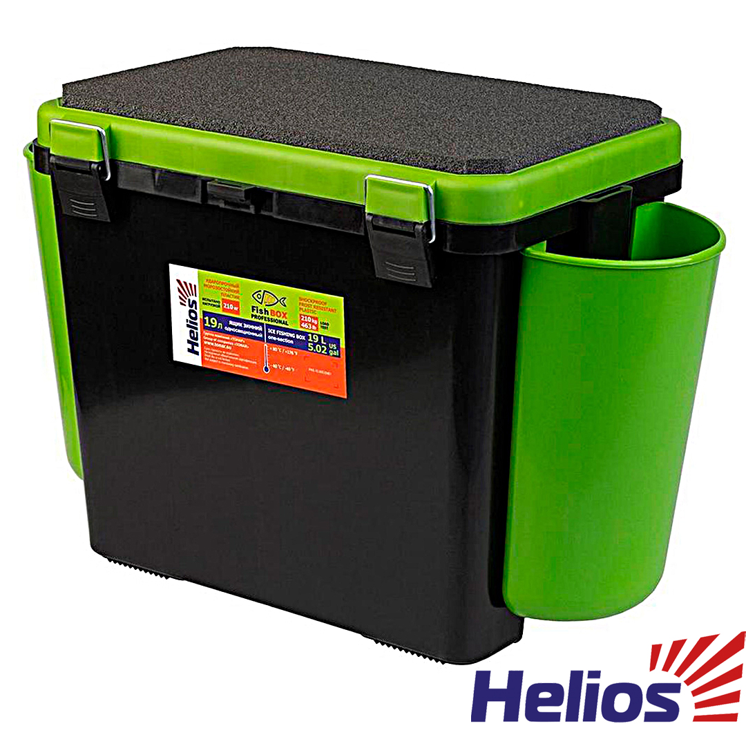 Ящик зима Helios FishBox односекционный 19L 13