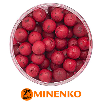 Бойлы Minenko варёные Busters в дипе 14мм (Plum (слива))