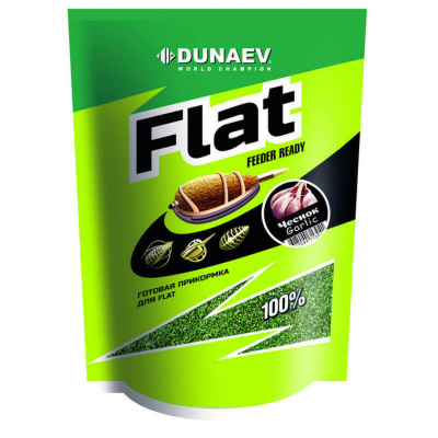 Прикормка Dunaev Flat Feeder Ready (чеснок)