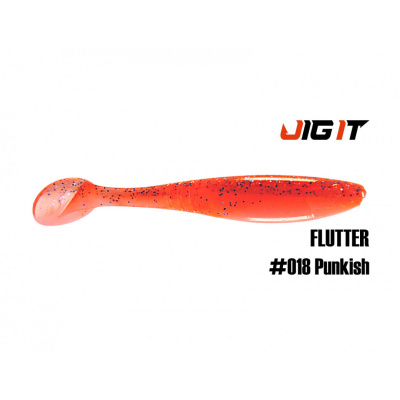 Виброхвост Jig It Flutter 4.4 Squid (018 pinkish)