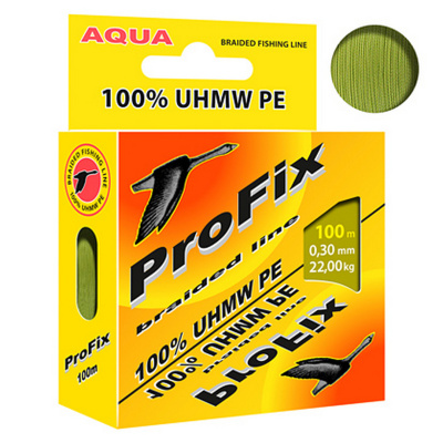 Шнур Aqua ProFix Oliva 100m (0,30, 22,0kg)