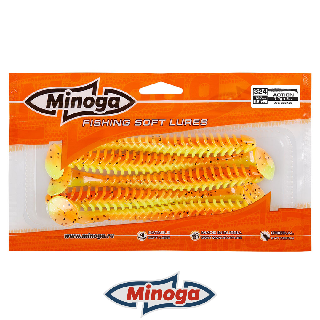Виброхвост Minoga Action 324 3