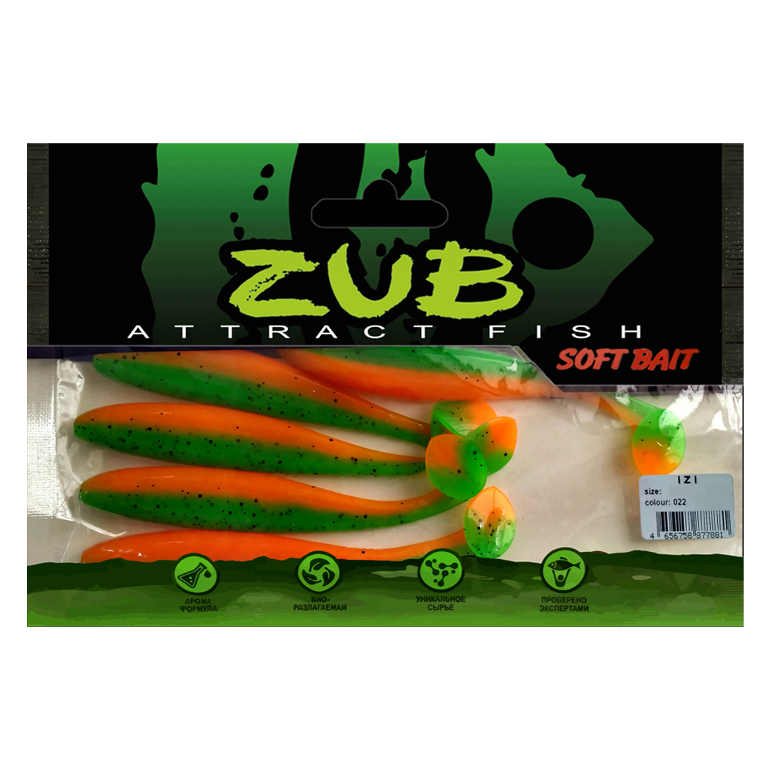 Виброхвост ZUB Izi 4.8-8.2 022 02